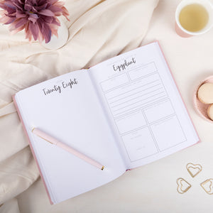 Grey Linen Pregnancy Journal  - LIMITED EDITION