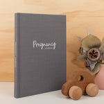 Grey Linen Pregnancy Journal  - LIMITED EDITION