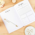 Blush Pink Linen Pregnancy Journal  - LIMITED EDITION - Belle and Grace Boutique