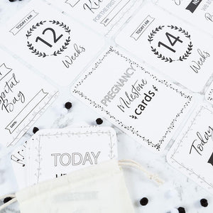 Vintage Pregnancy Milestone Cards - Belle and Grace Boutique