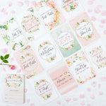 Floral Baby Milestone Cards - Belle and Grace Boutique